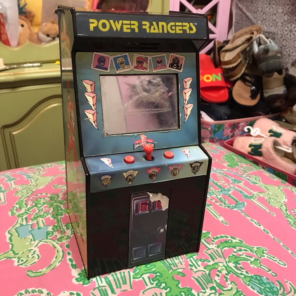 Vintage Power Ranger Mini Coin Bank Saban entertainment 1994